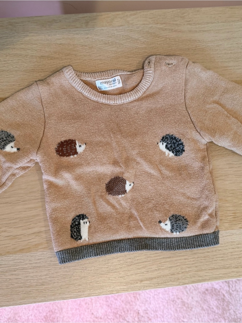 Mayoral Baby Hedgehog Sweater 🦔